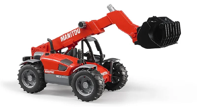 bruder MANITOU-Kran mit Teleskoparm