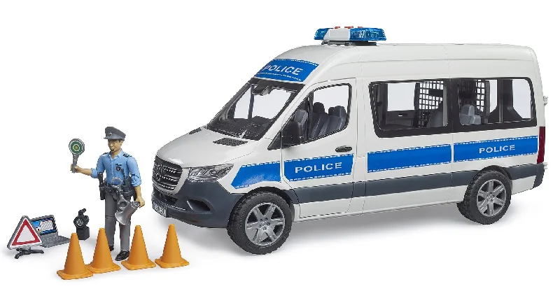 bruder MB Sprinter Polizei-Einsatzfahrzeug mit Light & Sound Modul