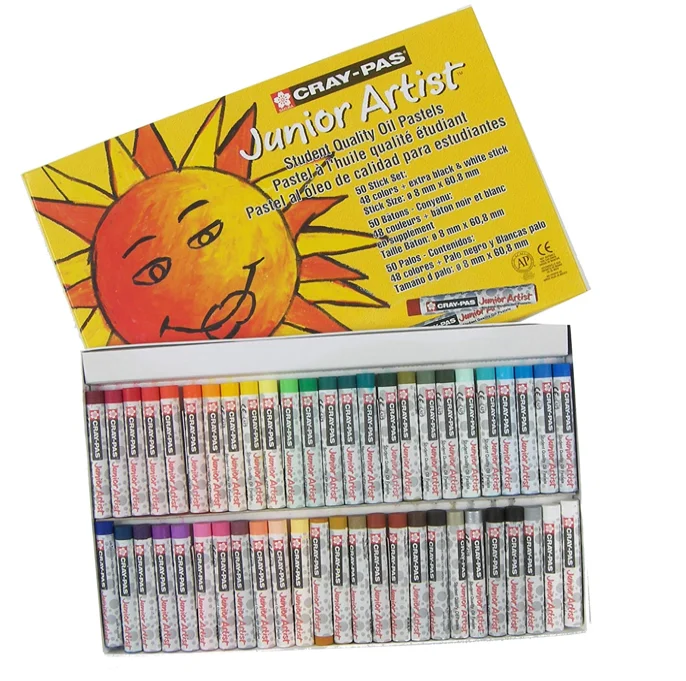 Cray-Pas Junior Artist Oil Pastels 50PK ASST