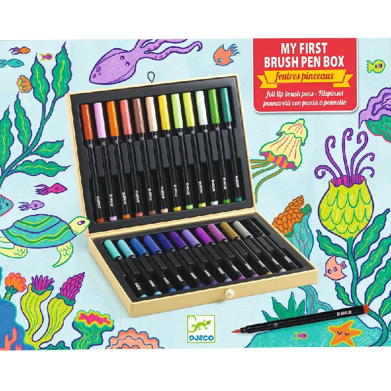 Djeco First Brush Pens Box