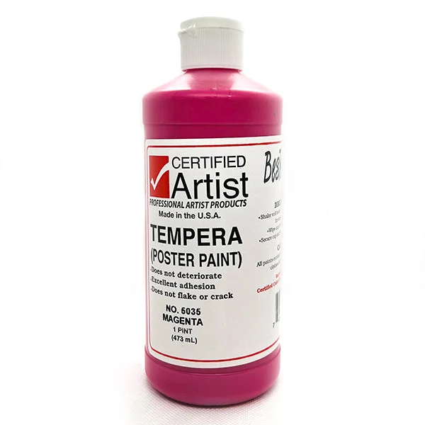 Magenta BesTemp Tempera Poster Paint (Certified Artist)