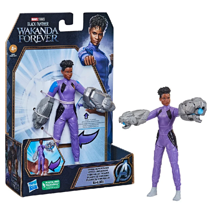 Marvel Studios Black Panther Wakanda Forever 6 Inch - Vibranium Power Shuri