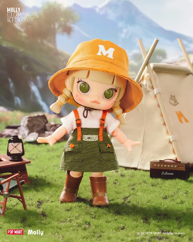 POP MART Molly Go Camping Action Figure