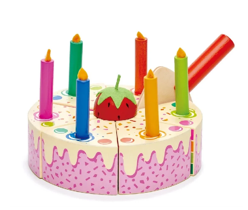 Tender Leaf Toys Rainbow Birthday Cake