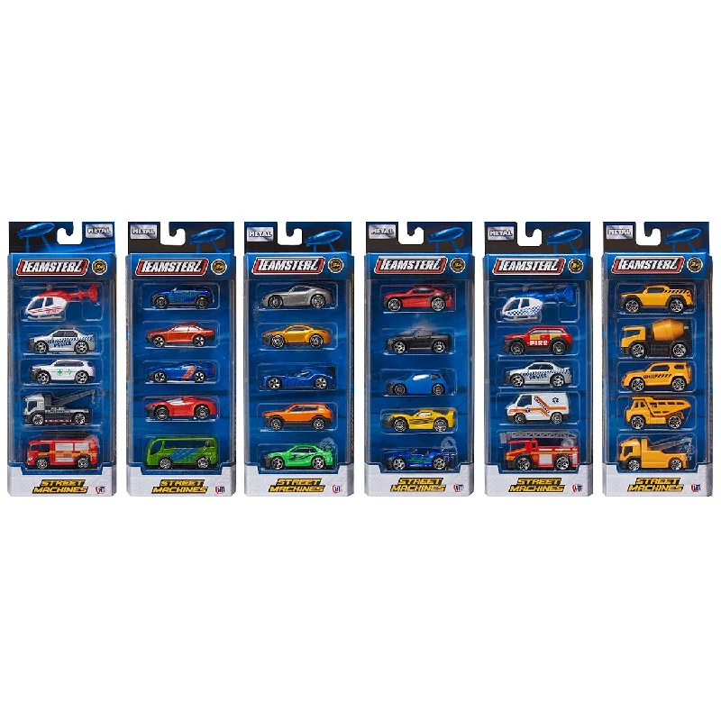 Teamsterz Teamsterz Street Machines die-cast 5-pack