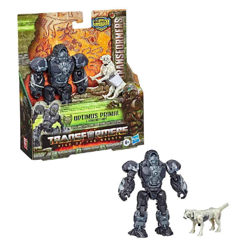 Transformers Rise Of The Beasts Beast Alliance Beast Weaponizers 2 Pack - Optimus Primal & Arrowstripe