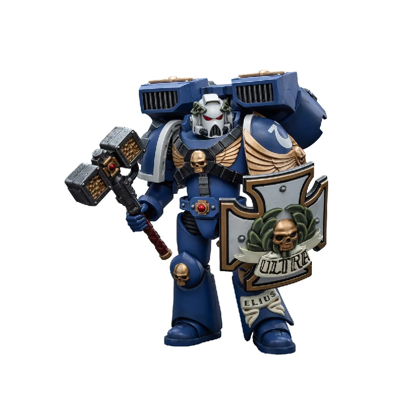 Ultramarines Vanguard Veteran with Thunder Hammer and Storm Shield (Warhammer 40K)