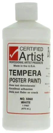 White BesTemp Tempera Poster Paint (Certified Artist)