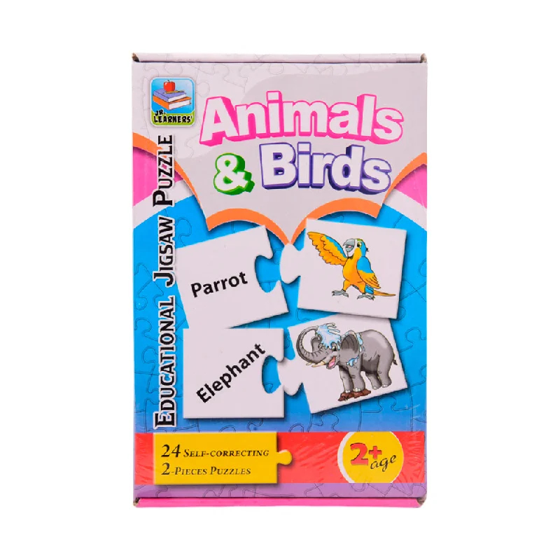 2395 JR.LEARNERS EDUCATIONAL JIGSAW PUZZLE ANIMAL & BIRDS