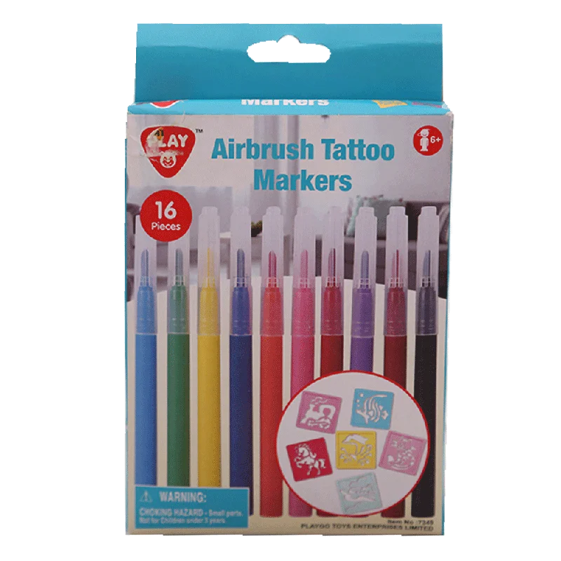 7349 Play Go Air Brush Tattoo Marker (+6 Year)