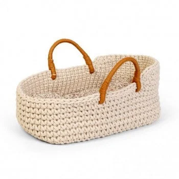 ASTRUP - KNITTED DOLL BASKET + BEDDING