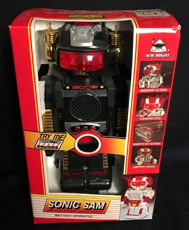 Black Sonic Sam Robot