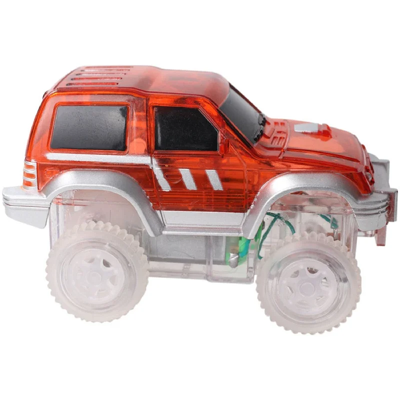 Cleverclixx Red Race Track Car Red 1 piece