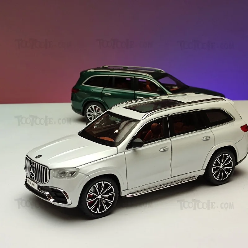 Diecast Mercedes GLS 600  Car Model with Sound Light