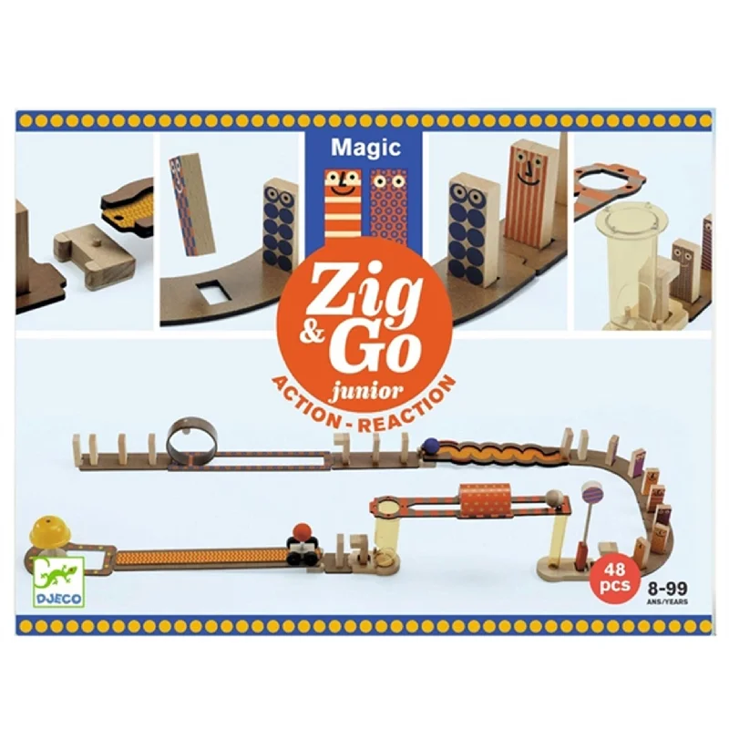 Djeco Zig & Go Junior Magic 43 parts