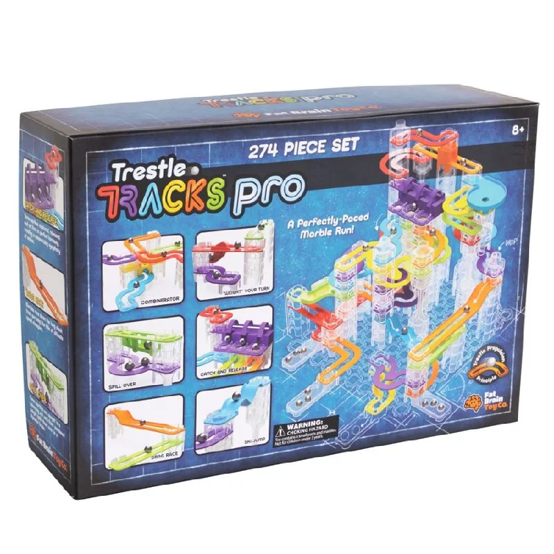 Fat Brain Toy Co - Trestle Tracks Pro Marble Run