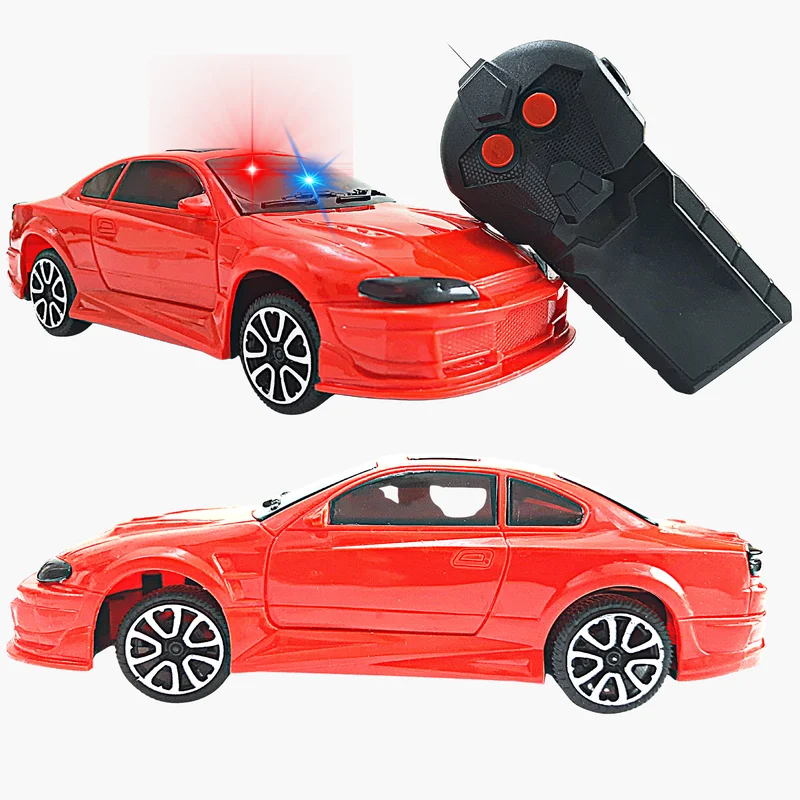 Remote Control High Speed Car | Flashing 3D Lightning (Red 3D Lightning RC Car)