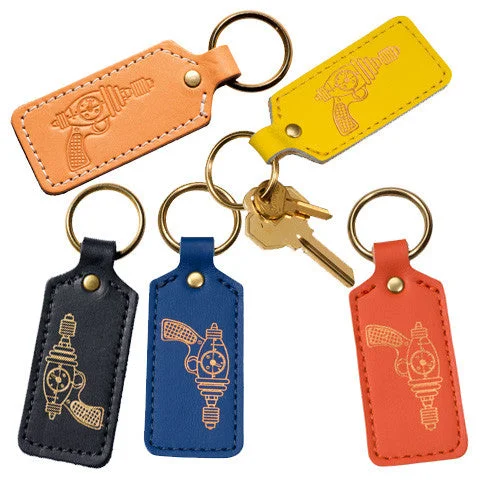 Leather Key Fobs (Rectangular) : Raygun