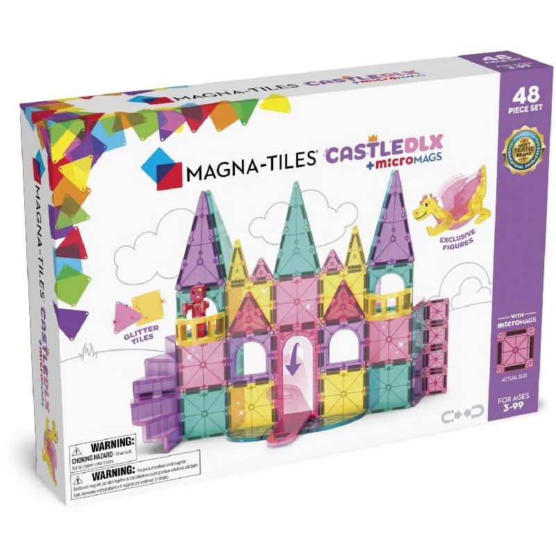 Magna-Tiles® Castle Deluxe 48 pcs