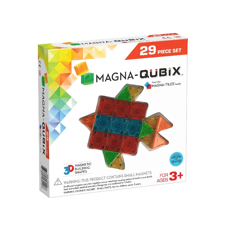 MAGNA-TILES Qubix 29-Piece Set