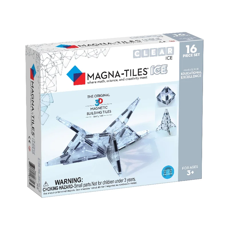 MAGNA-TILES Tiles Ice 16-Piece Set