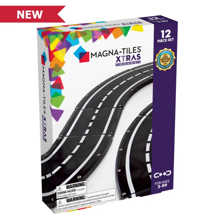 MAGNA-TILES Xtras Roads 12pcs Set