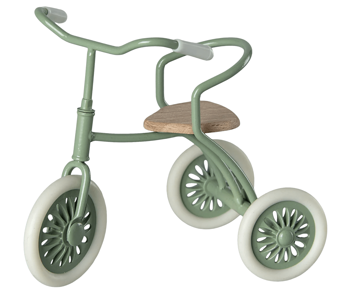 Maileg: Abri à Tricycle, Mouse - Green