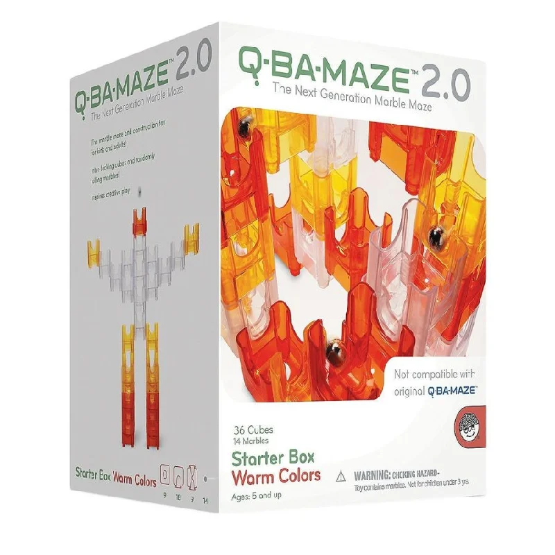 Mindware - Q-BA-MAZE 2.0: Starter Box Warm Colours