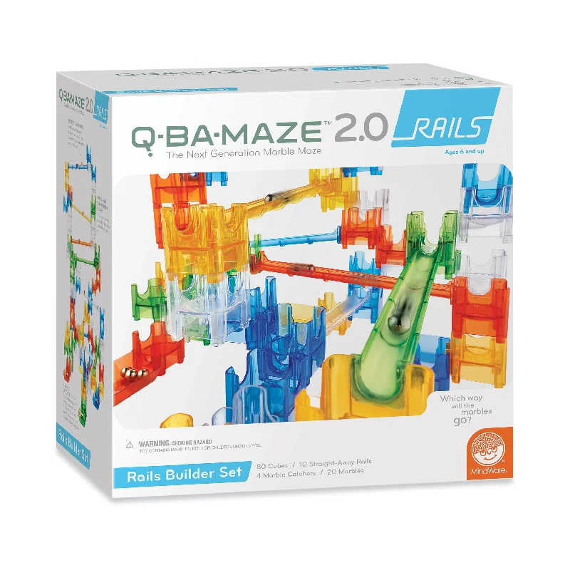 Q-BA-MAZE 2.0 Rails Builder Set