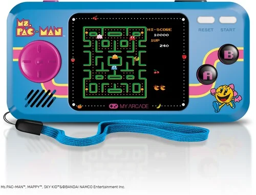 My Arcade DGUNL-3242 Ms. Pac-Man Pocket Player Portable Handheld Game System