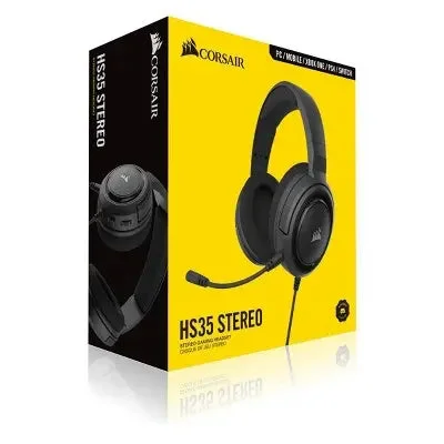 CORSAIR HS35 Stereo Wired Gaming Headset for Xbox One/PlayStation 4/Nintendo Switch/PC