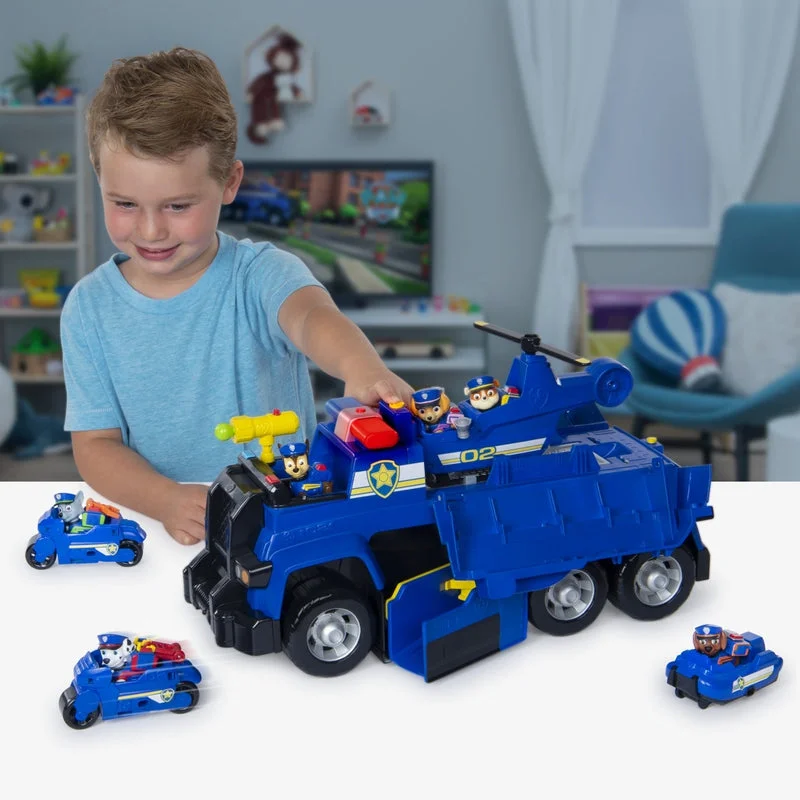 Paw Patrol Chase’s 5-in-1 Ultimate Police Cruiser - Car with Lights and Sounds