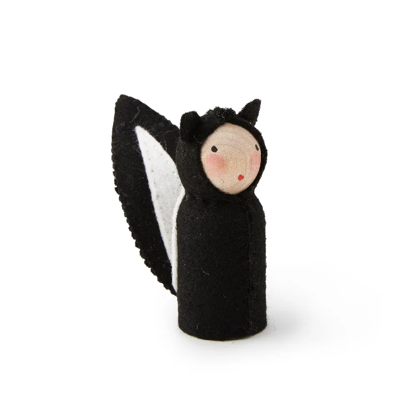 Skunk Peg Doll