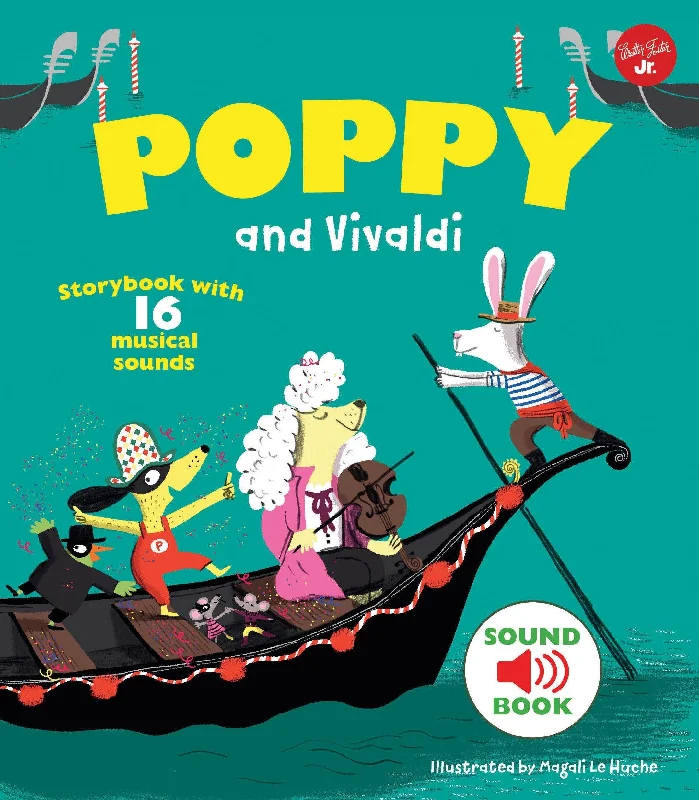 Poppy and Vivaldi: With 16 musical sounds! (Hardcover)