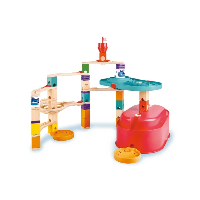 Hape Quadrilla Stack Track Bucket Set