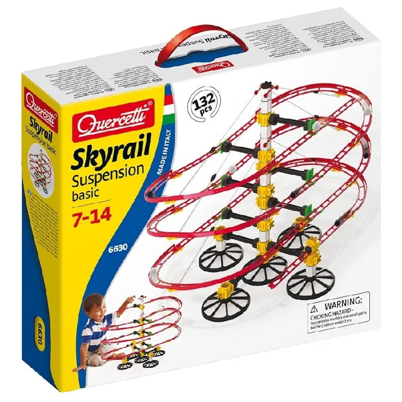 Quercetti - Skyrail Suspension Basic Marble Run