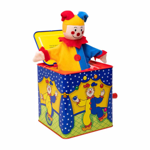 Schylling Musical Jester Jack In The Box Toddler Toys 18m+