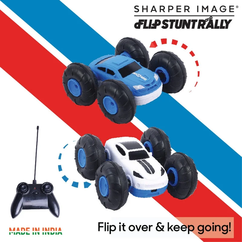 Sharper Image Remote Control Remote Controlled Cars Flip Stunt Rally Car