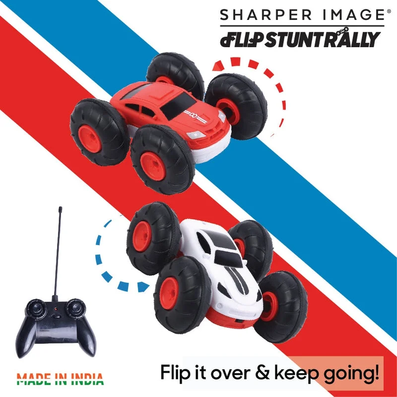 Sharper Image Remote Control Remote Controlled Cars Flip Stunt Rally Car