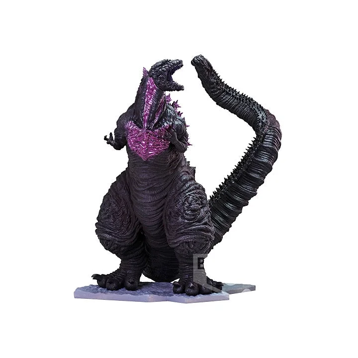 Shin Japan Heroes Universe Godzilla Art Vignette Figure - Bandai