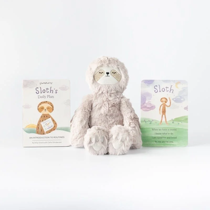 Slumberkins Hazel Sloth Kin Set - Routines