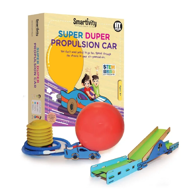 Smartivity Super Duper Propulsion Car 超級氣球動力車