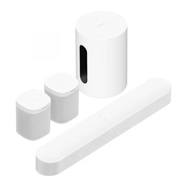 Sonos Immersive Set with Beam - White