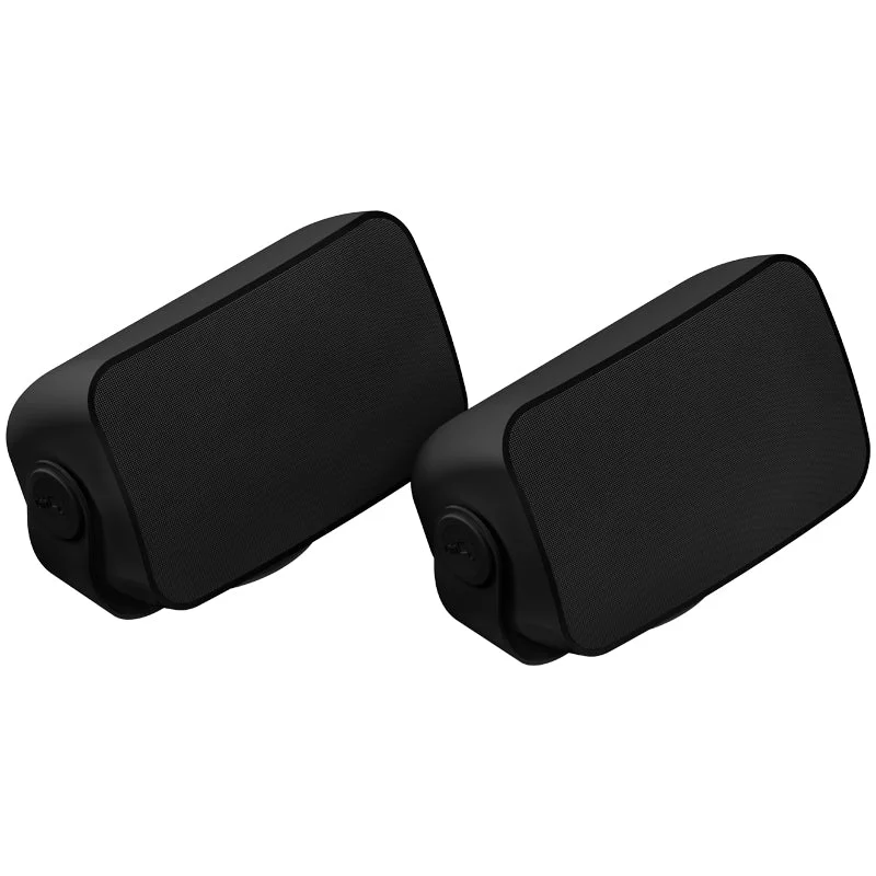 Sonos OUTDOOR Architecture Speaker Black In Pair By Sonos & Sonance