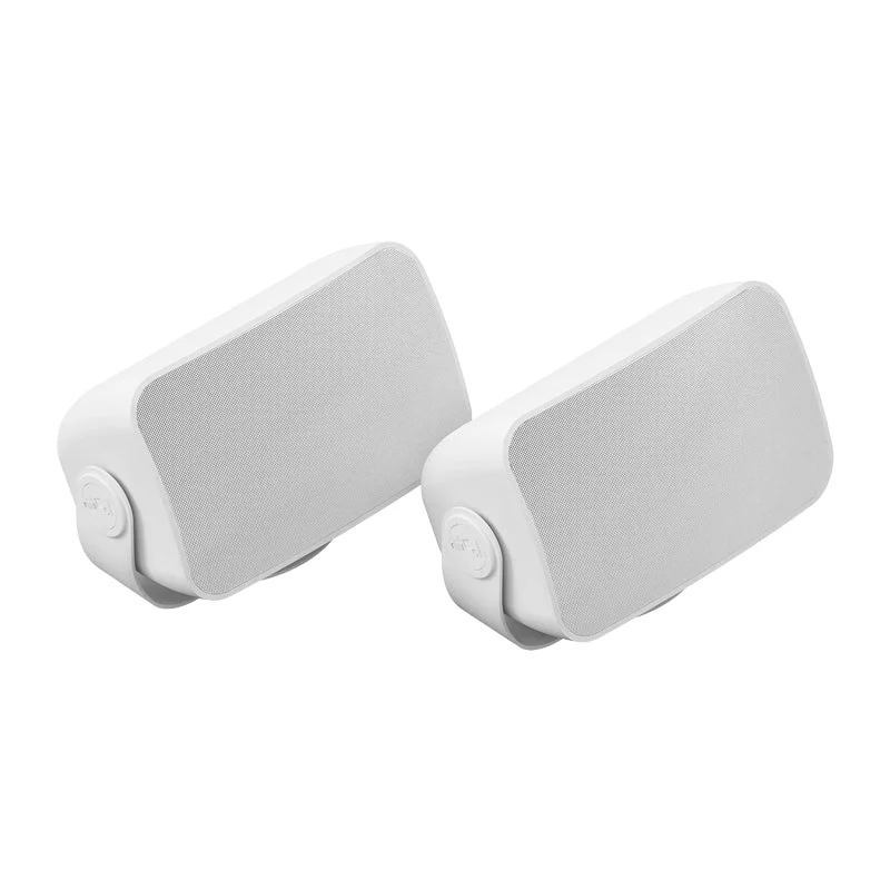 Sonos OUTDOOR Architecture Speaker White In Pair By Sonos & Sonance