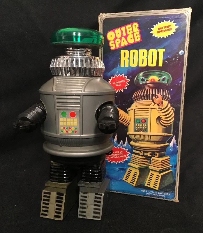 Vintage Battery Operated B-9 Lost in Space Robot