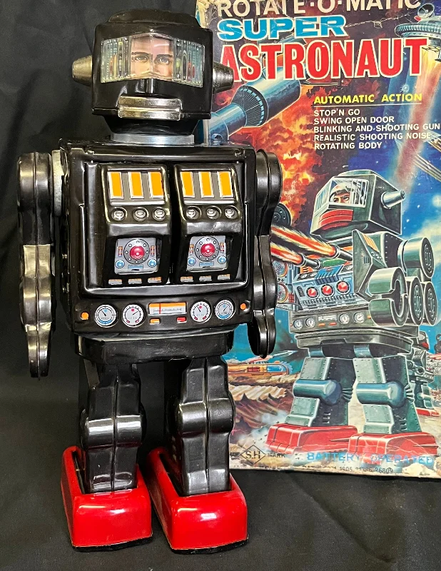 Vintage SH Japan Rotate-O-Matic Super Astronaut Robot