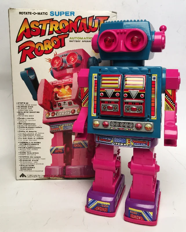 Vintage Taiwan Rotate-O-Matic Super Astronaut Robot