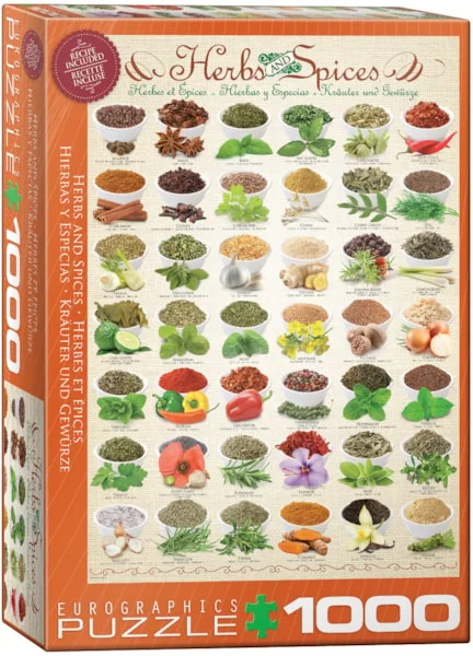 Herbs & Spices 1000pc - EuroGraphics Puzzle