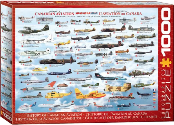 History of Canadian Aviation 1000pc - EuroGraphics Puzzle